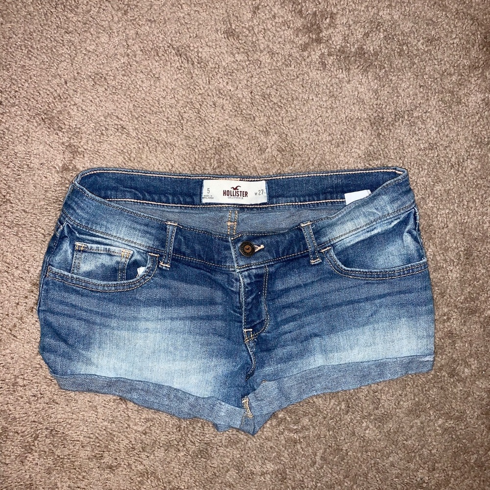 Hollister denim shorts